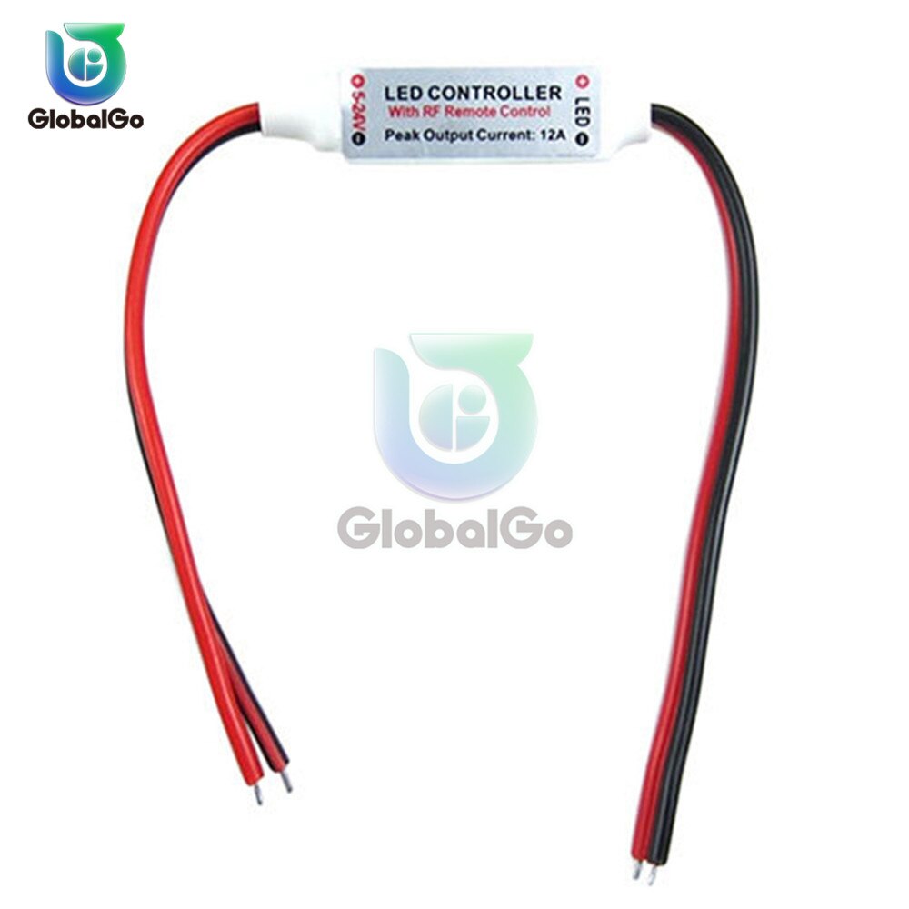 8 Modes 12V LED RF Wireless Remote Control Switch Light Modulator Mini Remote Dimmer Controller Led Strip LED Controller Tool