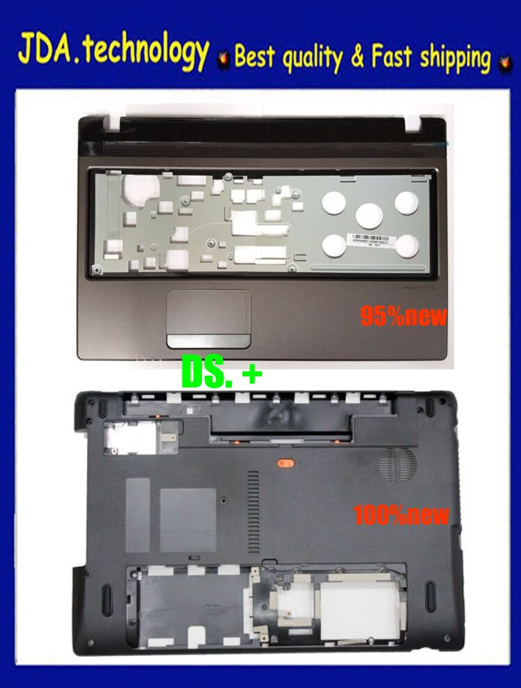 MEIARROW For Acer Aspire 5750 5750g 5750z 5750ZG 5750S Upper cover Palmrest Case W/touchpad (95% )&Bottom Base case cover
