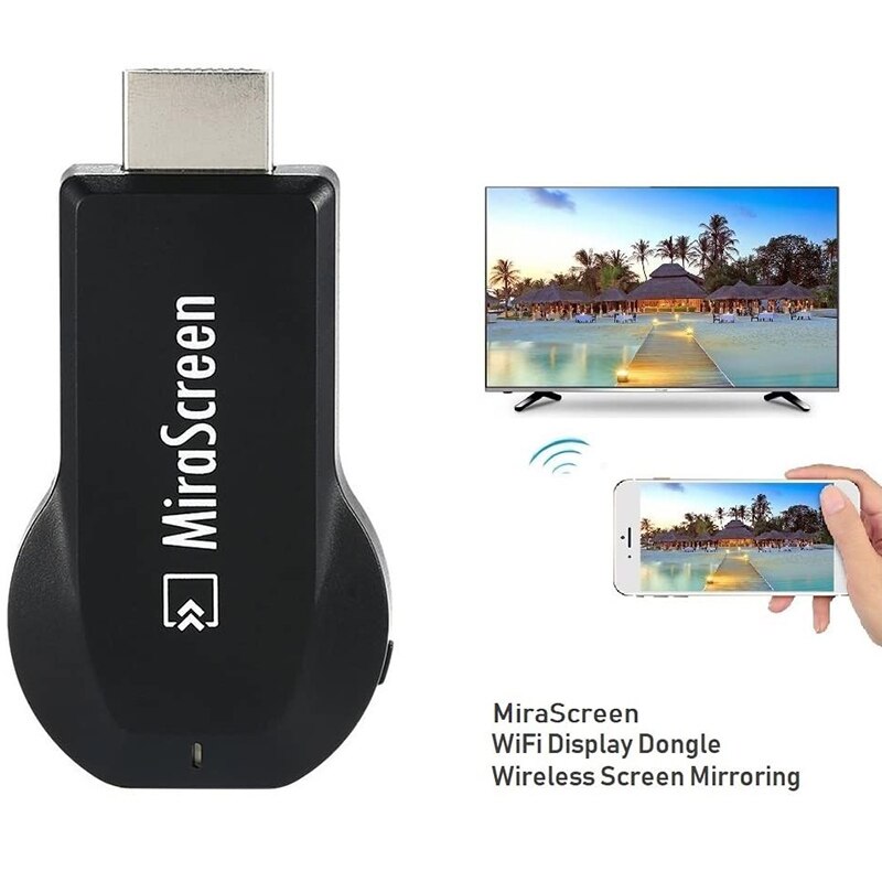 2.4G 4K Miracast sans fil DLNA AirPlay HDMI TV bâton Wifi affichage Dongle récepteur pour IOS Android PC HD vidéo sans fil affichage