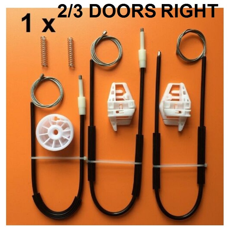 FOR RENAULT MEGANE II 2/3 COUPE DOOR WINDOW REGULATOR REPAIR KIT FRONT-RIGHT 2002