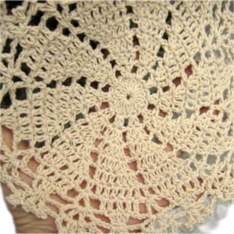 Round Table Cloth Handmade Crochet Tablecloth Nice Hand Crochet Dinner Round Table Cloth 100% Cotton Many Size Available
