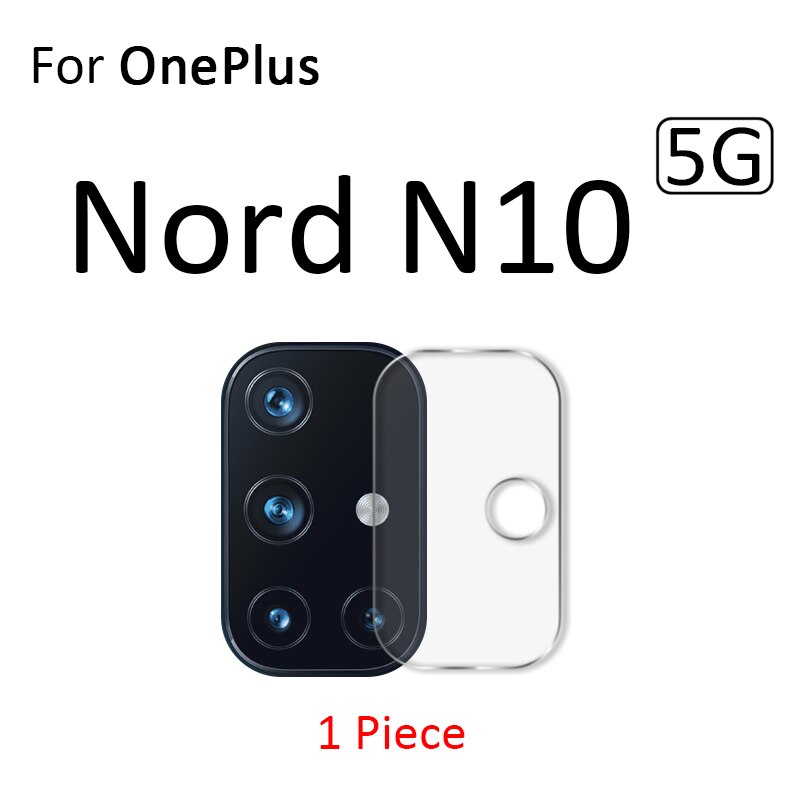 Back Camera Lens For OnePlus One Plus Nord N100 N10 5G Protective Film Rear Screen Protector Clear Tempered Glass: For Nord N10 5G