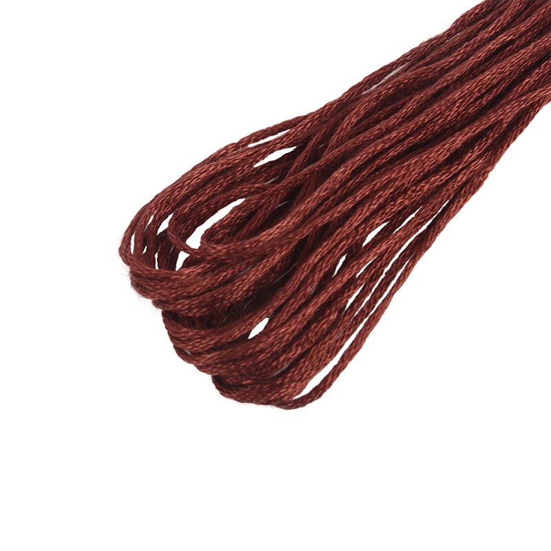 100 skeins coloured embroidery thread cotton cross needle craft sewing floss kit