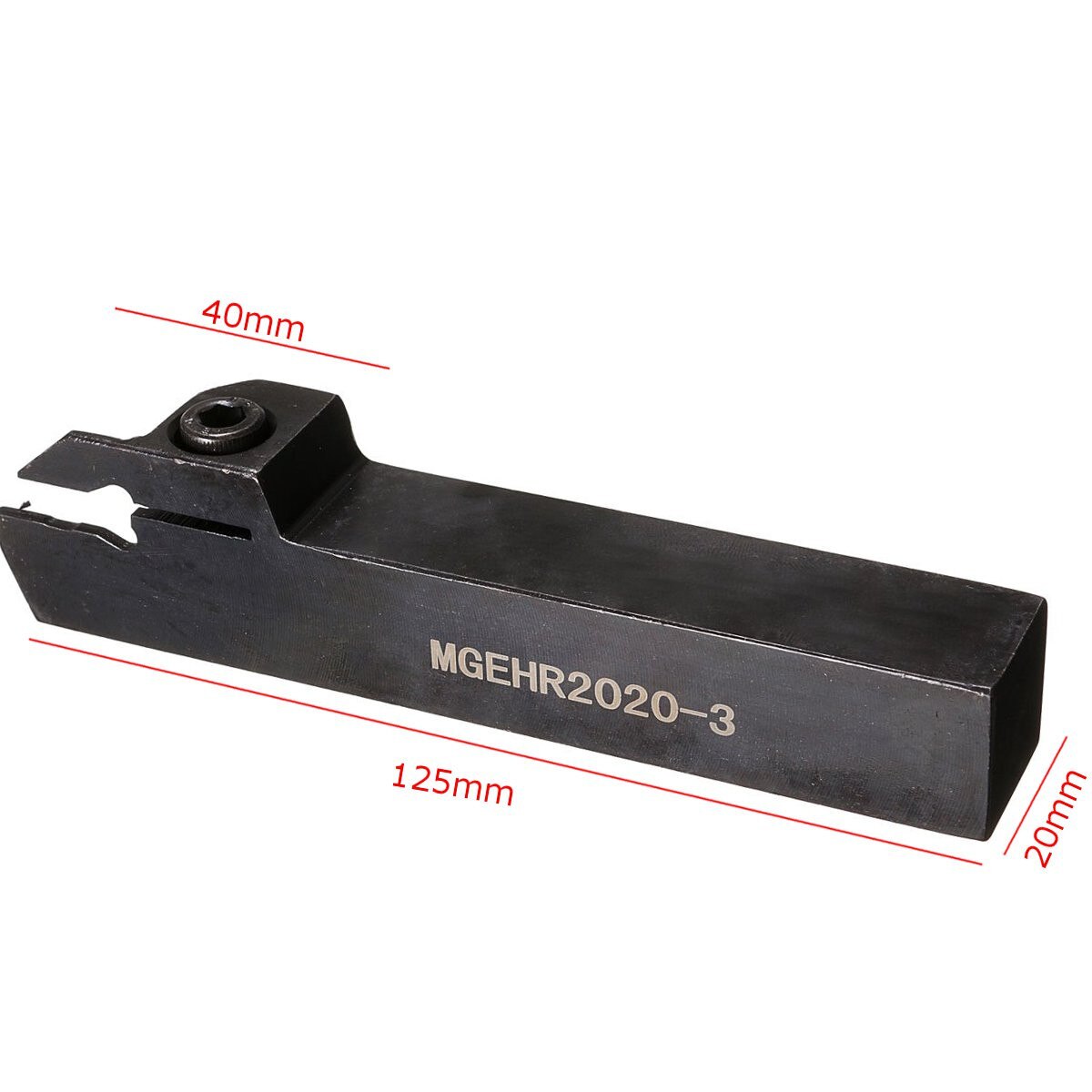 MGEHR2020-3 Lathe External Grooving Cut Borning Bar Turning Tool Holder w/Wrench Turning Tool