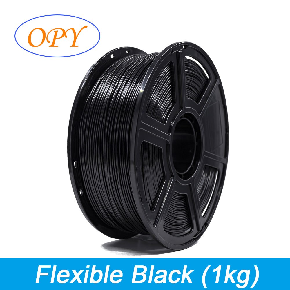 3D Filament Tpu elastyczny 1.75 Mm materiał do drukowania nici natura kolory czarny 0.5Kg 1Kg 10M 100G próbka: KUKURYDŹ