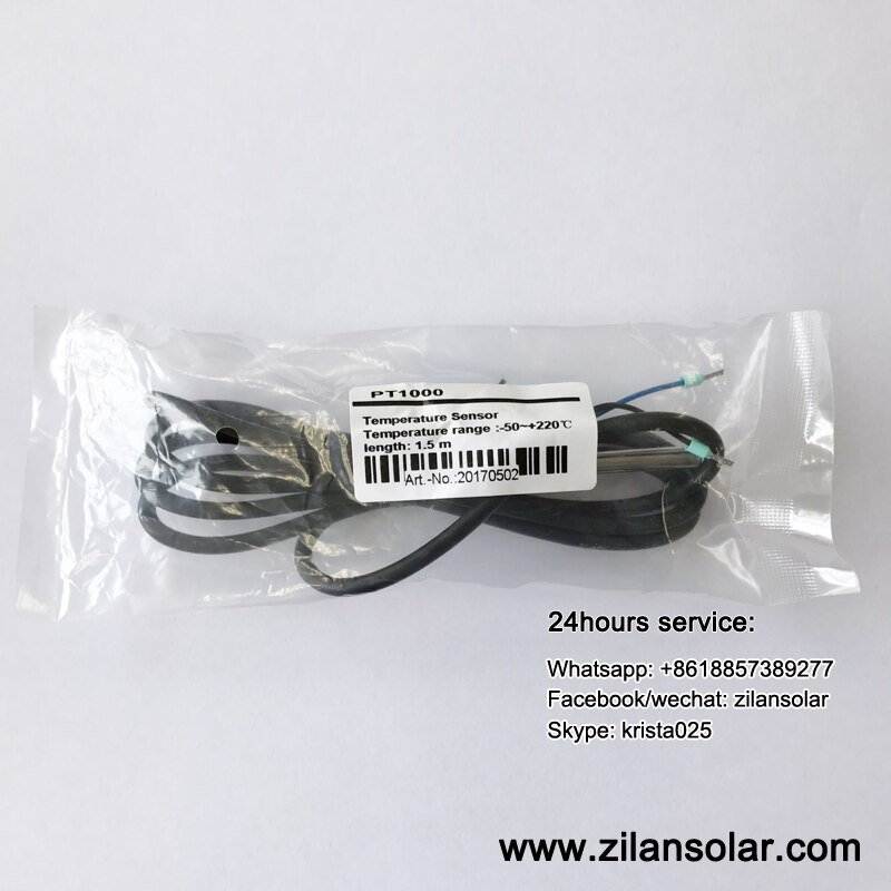 PT1000 solar water heater controller sensor