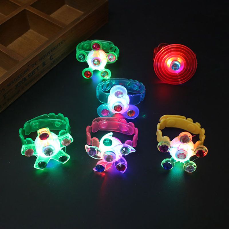 Fidget Spinner Light Up Watch Stress Relief Fidget Toys Supplies Party Favors