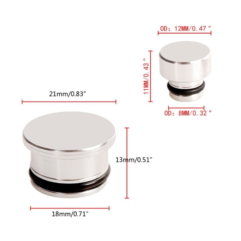 5Pcs/Set Intake Manifold Swirl Flap Blanks Cylinder Head Screws Aluminum Car Replacement Accessories for Alfa Remeo