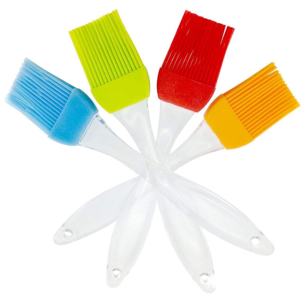 1pc petit Silicone brosse à pâtisserie détachable pâtisserie BBQ cuisson pique-nique brosse maison cuisine extérieur Gadgets cocina accesorio
