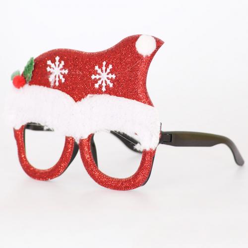 Jule tema, foto rekvisitter, fest tilbehør julemanden hat snemand briller voksen børn legetøj jul fest forsyninger !!: Jul hat