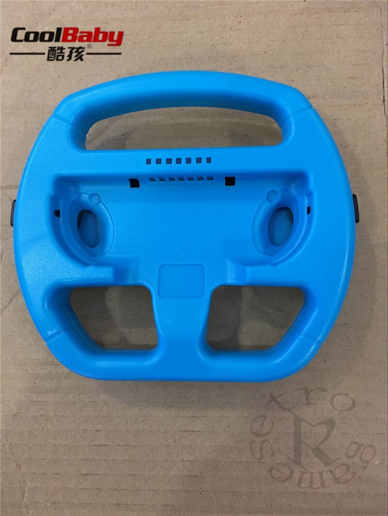 2 st för nintend switch wheel pc för switch ratt joy-con hjul för nintendo switch spel: Blå 1 st