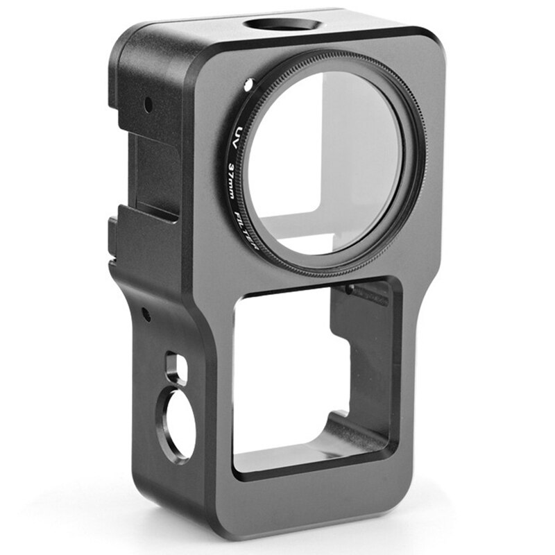 Schutzrahmen in kaninchenkäfigform, sturzsichere schutzabdeckung, kamera-wärmeableitungsrahmen für dji action 2: Default Title