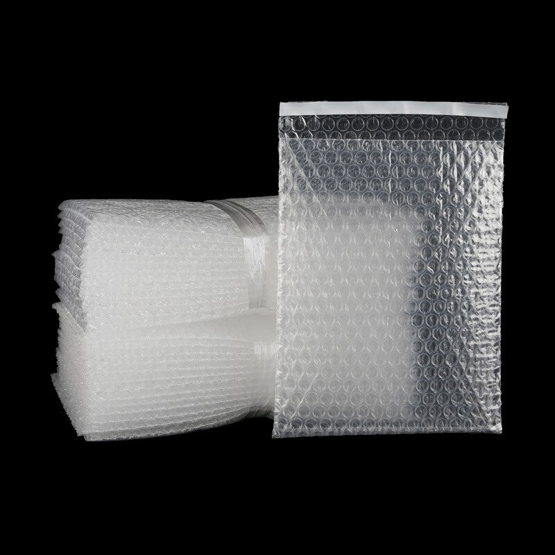 Produktbild von 100 Stück Luftpolstertaschen 10x15 Cm – Transparente Polsterbeutel Für Sicheren Versand, Schutz & Aufbewahrung Kleiner Gegenstände