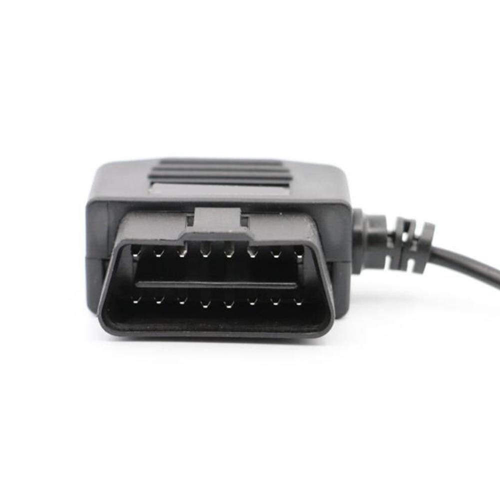Câble pour enregistreur de conduite OBD, câble abaisseur, surveillance sans perte, alimentation 5v, câblage femelle, Port USB étanche, alimentation de stationnement W6L0
