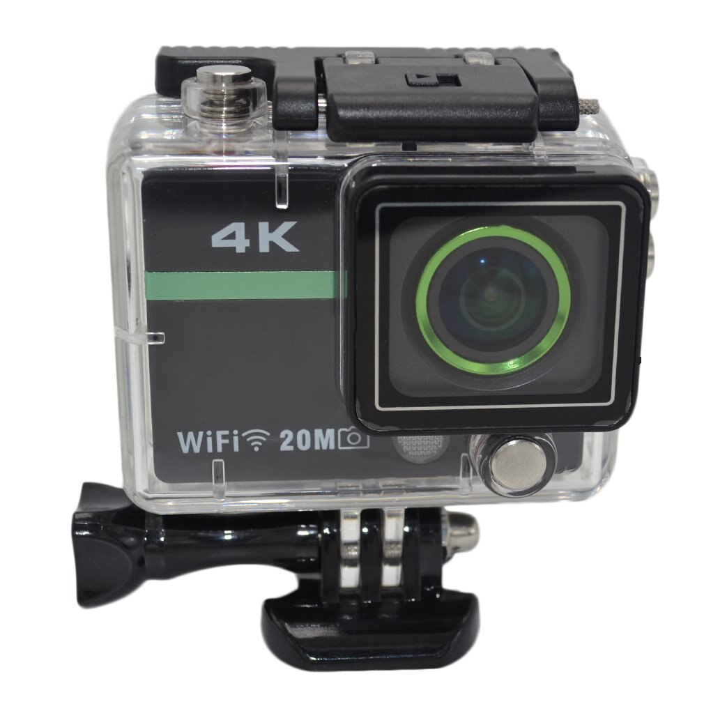 M20 24fps ULTRA HD 16MP Sport Action cam Camera Mini WiFi Waterproof Webcam: black