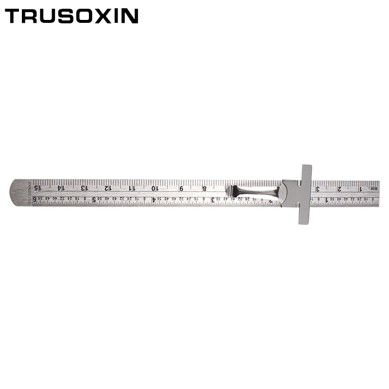Jauge de soudage en acier inoxydable, outils de soudage, jauge de soudage en acier inoxydable, règle de profondeur, Inspection des trous pour la mesure