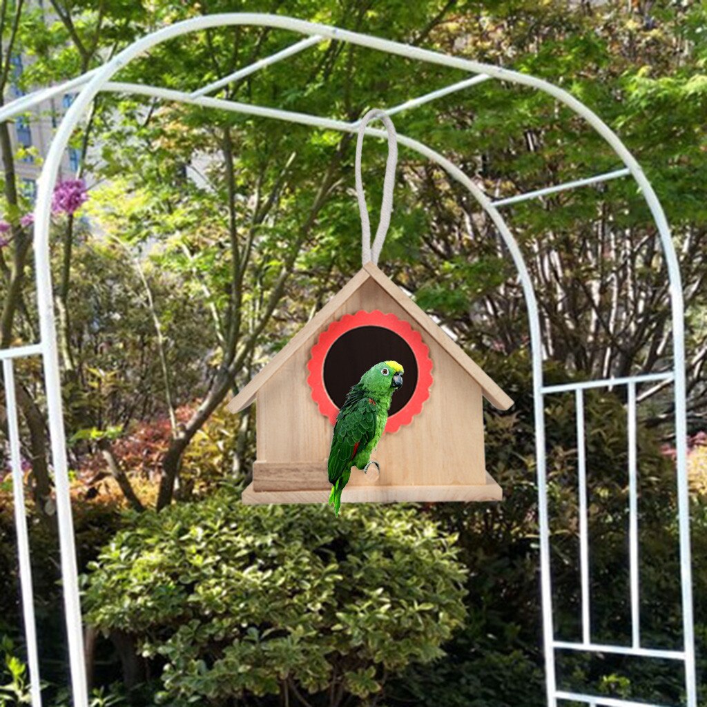 Large Nest Dox Nest House Bird House Bird House Bird Box Bird Box Wooden Box Home Garden Sleeping Pit