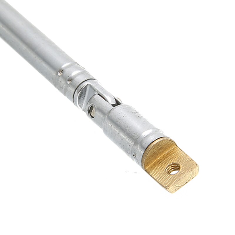 Telescopische Antenne Antenne 6 Stukken Vervanging Radio Tv Antenne Fm Antenne Ontvanger Universele Voor Radio Tv Apparatuur