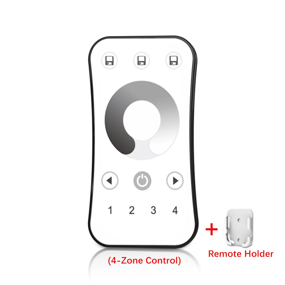 LED PWM Wireless RF Dimmer 2.4G 4-Zone/Wifi Remote Control DC12-24V Brightness adjustment for LED Strip: LSD-R6 Only