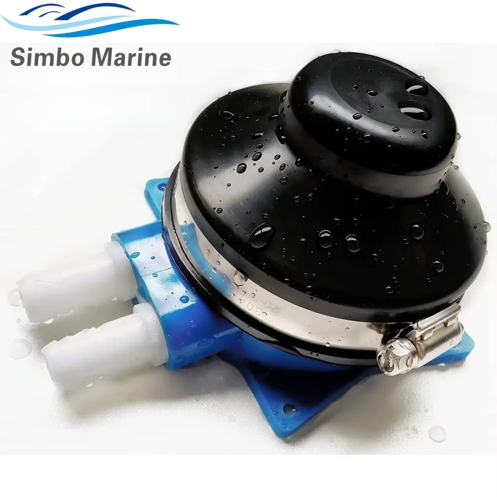 Water Self Priming Foot Water Pump Suitable for 1/2" Flexible Hose Made for Marine RV Boat Bilge Galley Pump Toilet Wash Basin: Default Title