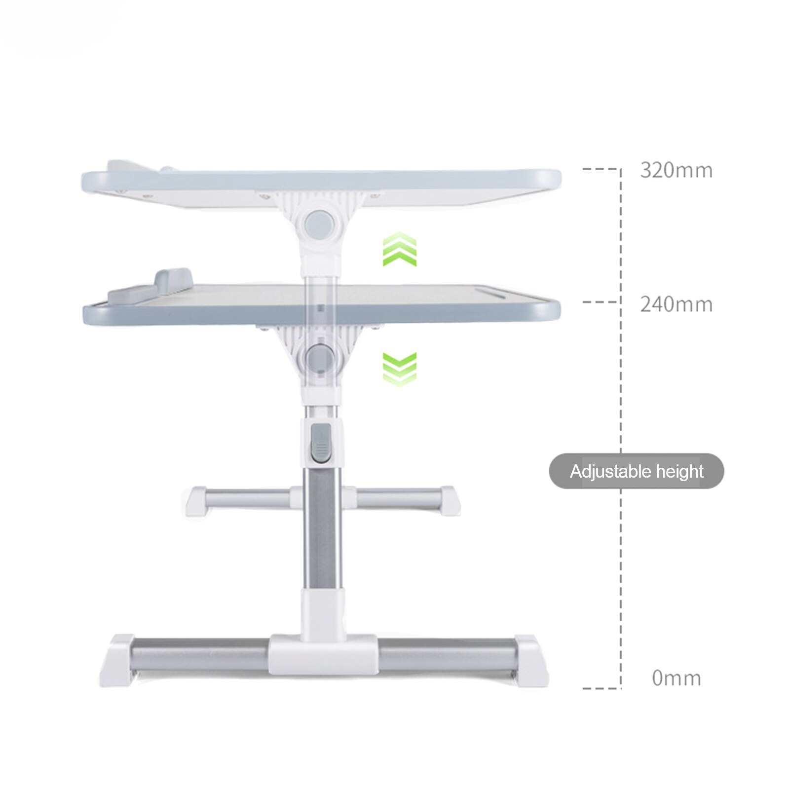 Aluminium Laptop Tafel Computer Klaptafel Draagbare Verstelbare Bureau Notebook Stand Voor Bed Sofa Laptop Tafel