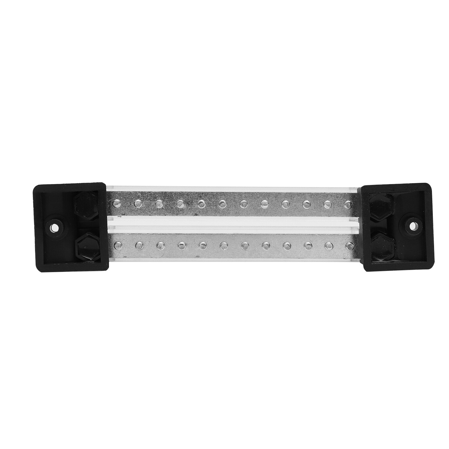 Dubbla rader 12 positioner plint 130a/150a samlingsskena block & kåpa för bilkraft distribution plint 24 skruvar  + 4 bultar