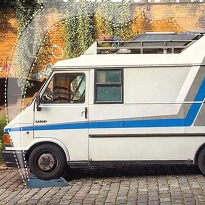 JayCreer camping-Car remorque SUV cales de roue de voiture, niveleur, stabilisateur sur sol inégal-idéal pour niveler et soulever Auto, aléatoire C