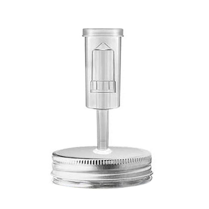 Household Wide Mouth Mason Jar Set With Fermentation Lid Airlock High Kitchen Supplies