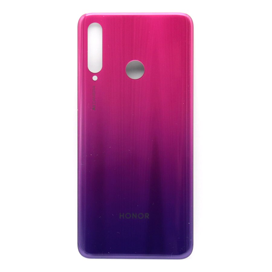 Funda de batería trasera Comebuy para Huawei Honor 10i Honor 20i 10, carcasa de plástico para puerta trasera para Honor 20i, reemplazo de funda trasera: Red No Lens