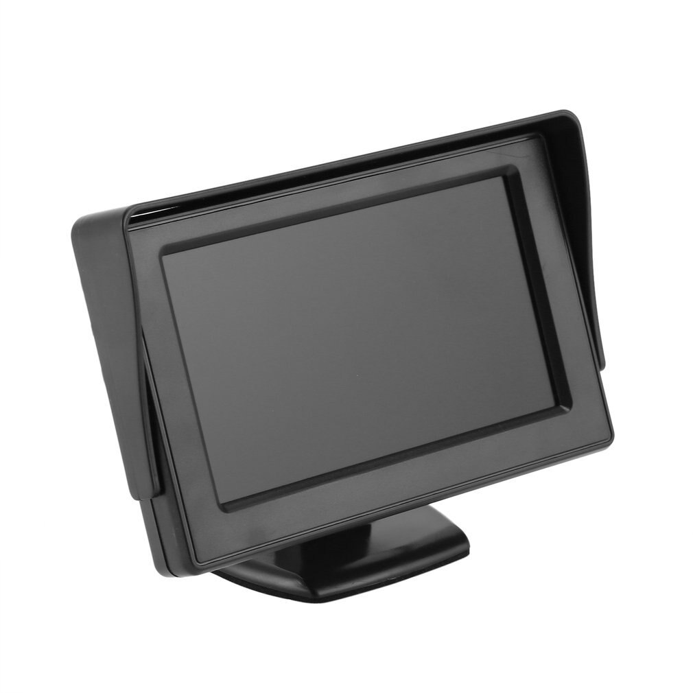 4.3 Inch 480*272 TFT Car LCD Monitor Rearview Full Color Display 2-channels Video Inputs Visual Reversing
