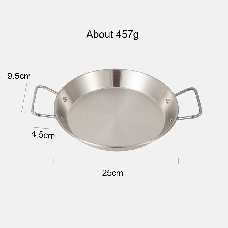 thumbnail image 2 of Stainless Steel Portable Pot Pan Kit Outdoor Portable Stainless Steel Camping Cookware Set - Pot & Pan Kit For Outdoor Adventures Backpacking Skillet 2 of 12