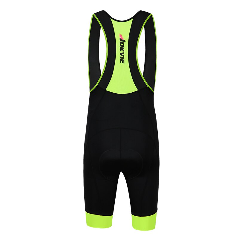 cuissard à bretelles homme vert fluo