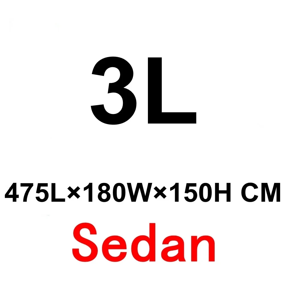 Universele Autohoes Voor Stofdichte Waterdichte Hoezen Voor Alle Weersomstandigheden Voor Auto 'S Buiten Volledig Exterieur Sedan Hoezen Zwart: Bruin