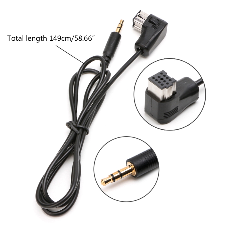 Adaptador de entrada MP3 para radio de coche o cable auxiliar para unidad central Pioneer IP-BUS