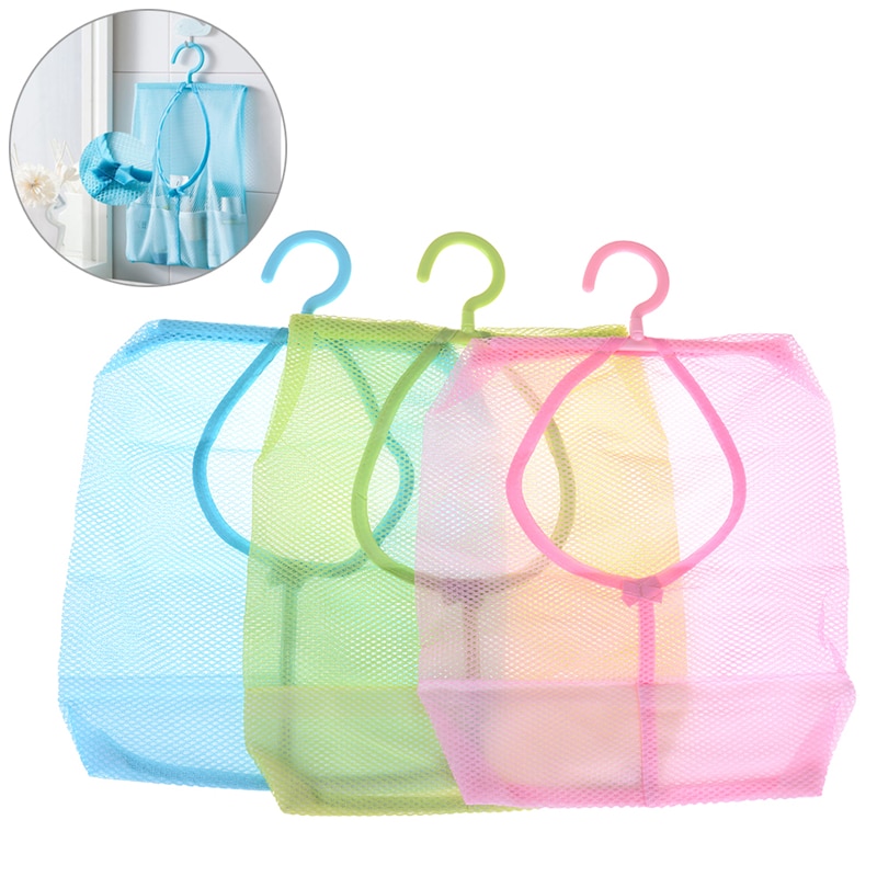 Bathroom Mesh Bag Baby Kids Bath Toy Bag Baby Multifunctional Hanging Storage Mesh Bags Baby Toys