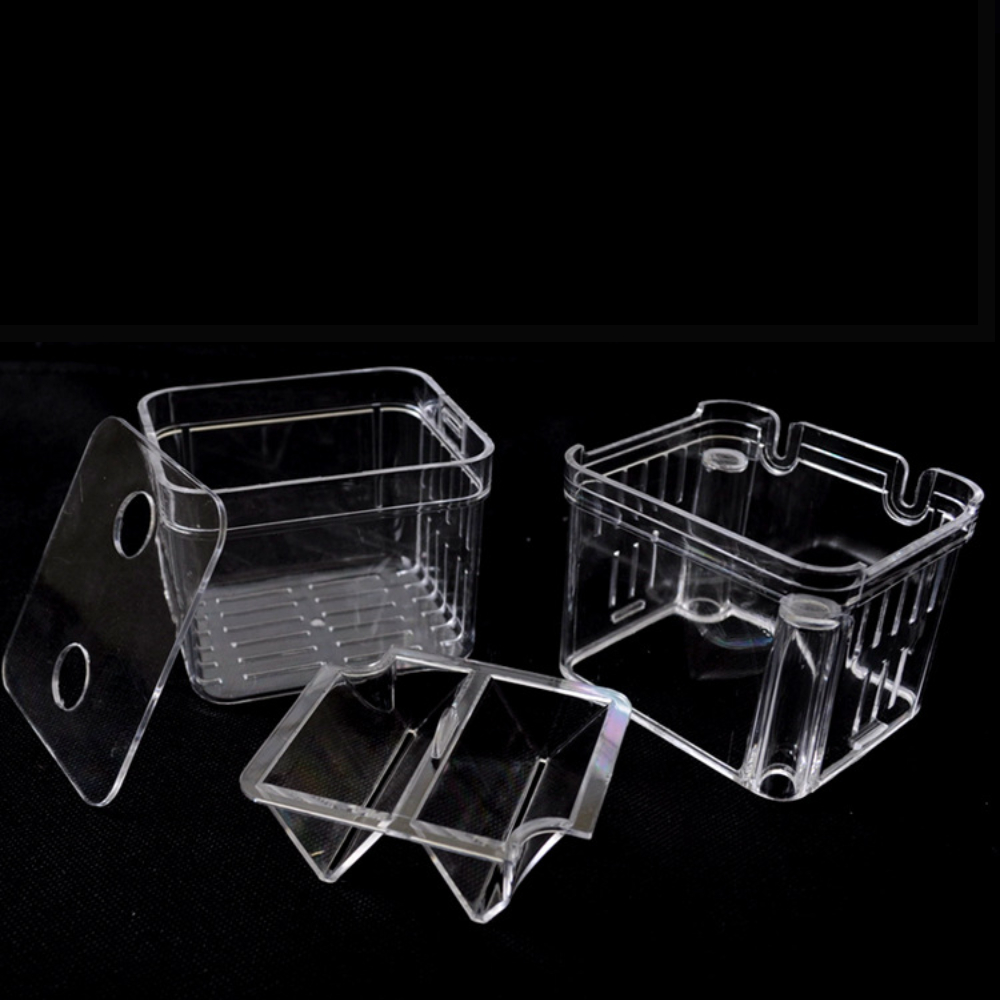 Acrylic Isolation Box Fish and Shrimp Breeding Box Small Fish Spawning Hatching Room Acrylic Fish Tank Is Safe and Permeable