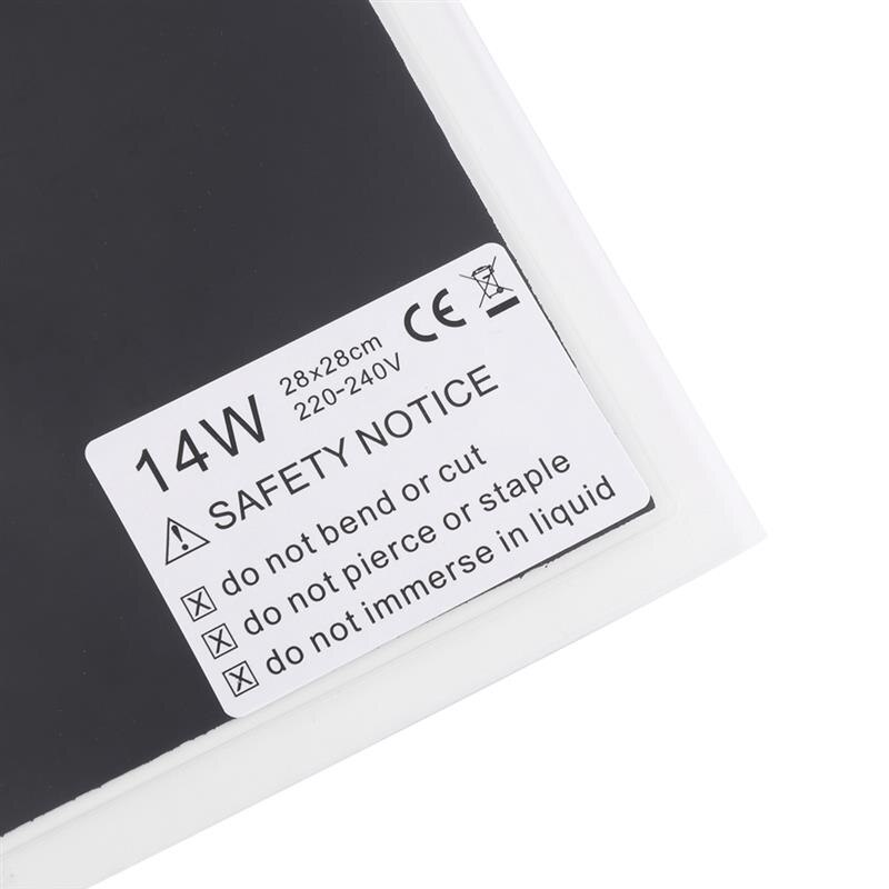 Aquecimento quente almofada ajustável controlador de temperatura incubadora esteira ferramentas terrário répteis calor esteira 5-45w escalada animal de estimação: 14W 28x28cm