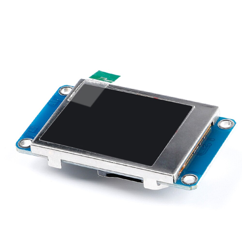 1.8 inch Serial screen display module 160×128 no touch With font library QR code display HMI screen metal frame
