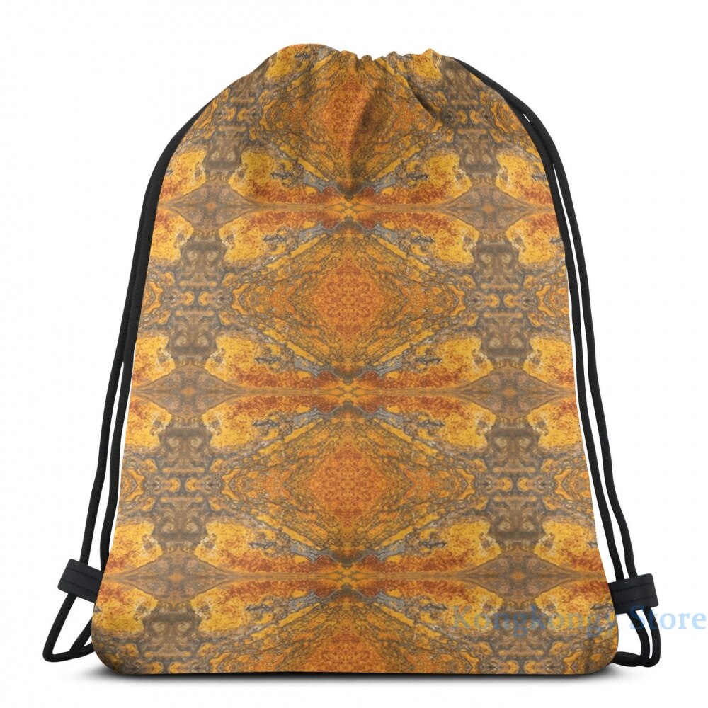 Divertido estampado gráfico Rorschach moho USB carga mochila hombres escuela bolsas mujer bolsa viaje laptop bolsa: Drawstring Bag