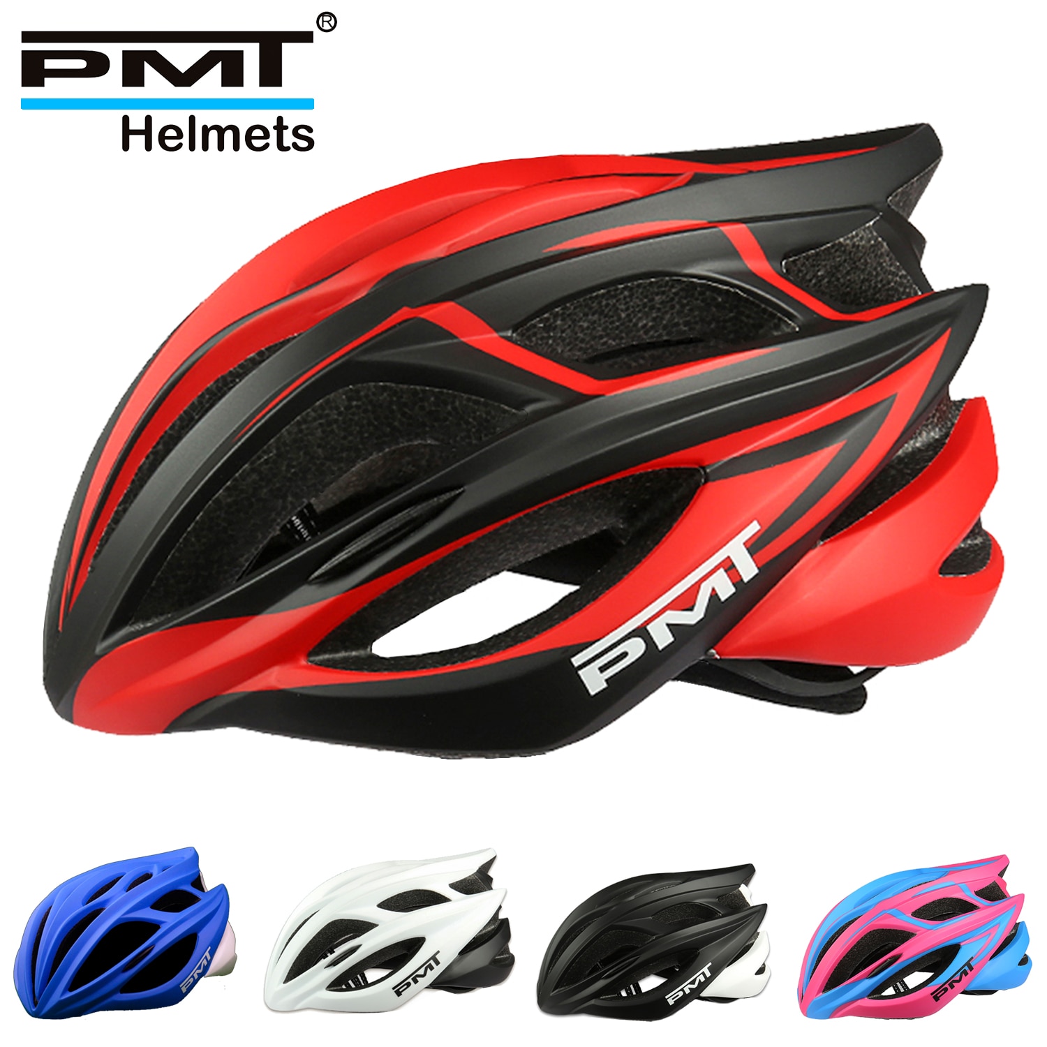 Pmt Fietsen Ultralight Helm Ademend Racefiets Helm Intergrally-Gegoten Mannen En Vrouwen Fietshelmen Kask Fietsen Veilig Cap
