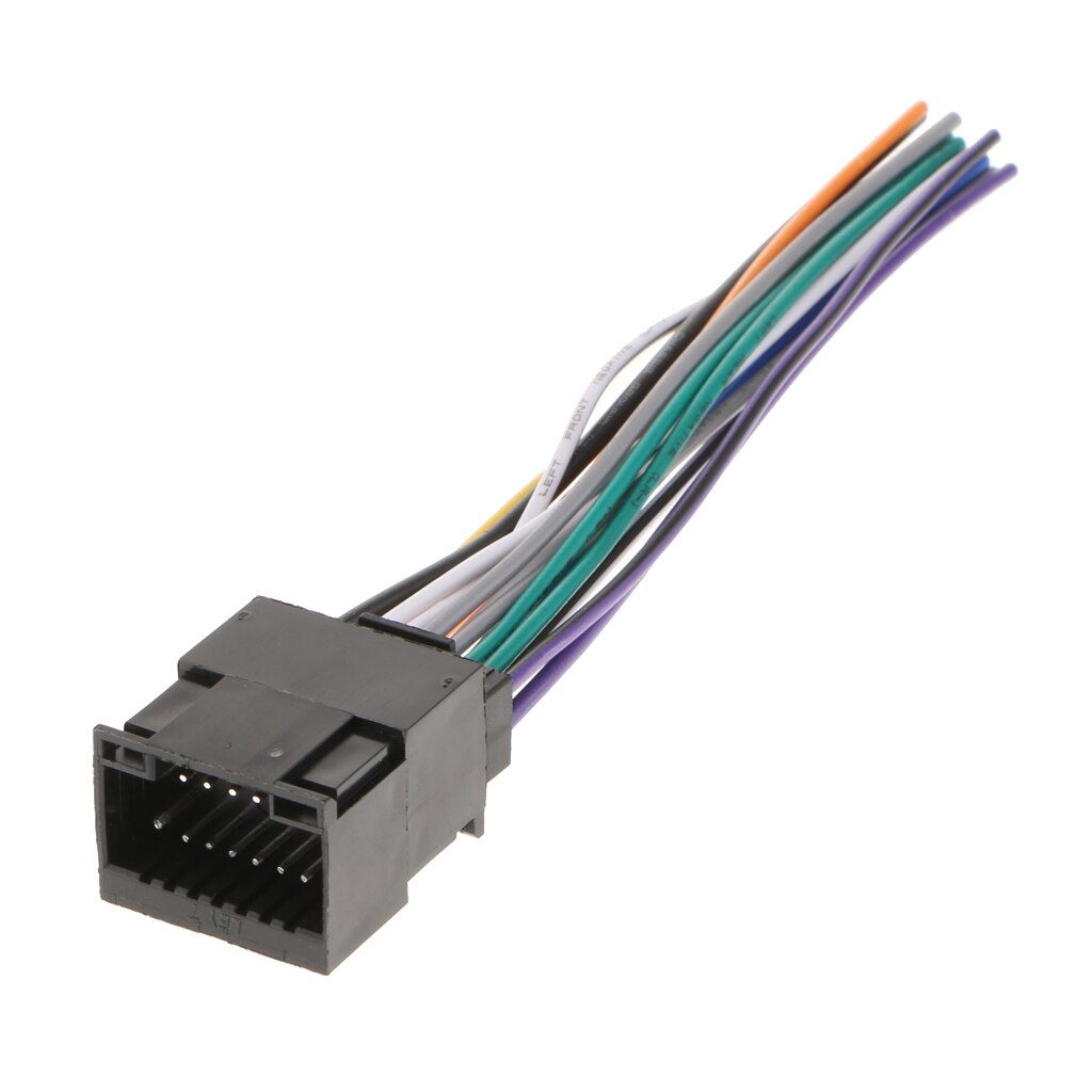 Car Stereo Radio ISO Wire Harness Plug Adapter Connector For Chery Chevrolet