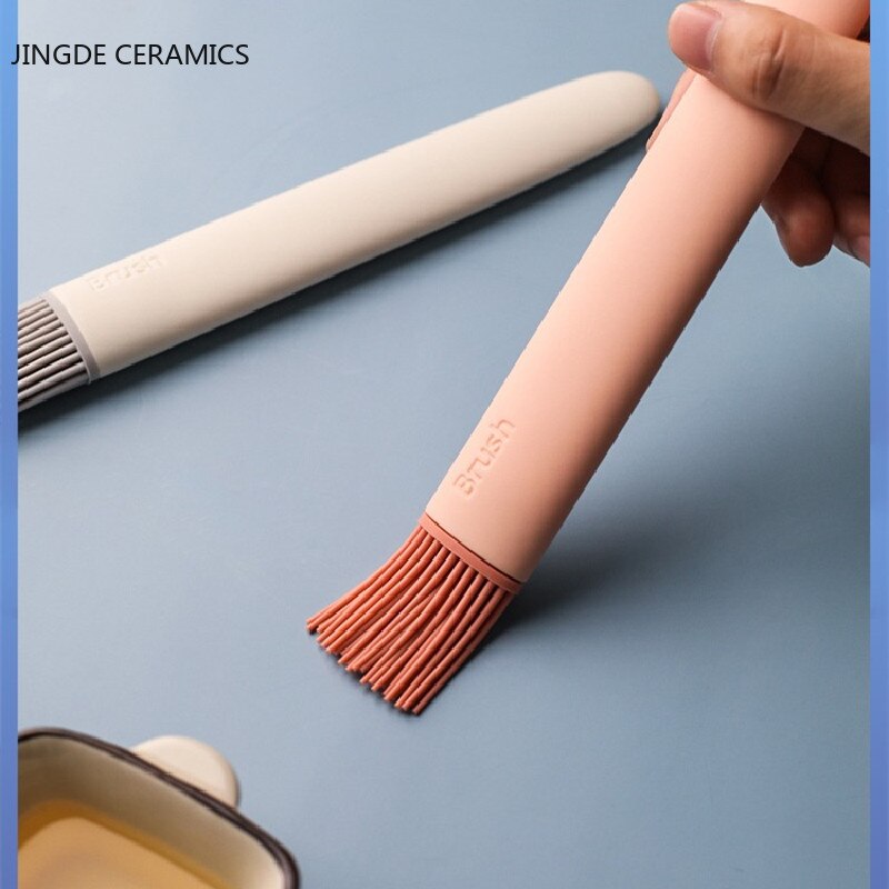 1pc Silicone Barbeque Brush Cooking BBQ Heat Resistant Oil Brushes Cake Baking Tools Kitchen Bar Utensil Supplies