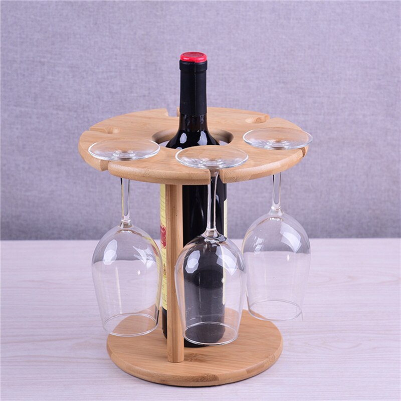 Wine Rack Upside Down Wine Glass Rack Household Wine Rack Wine Bottle Rack Wine Cabinet Wine Rack Bamboo Wood Holders