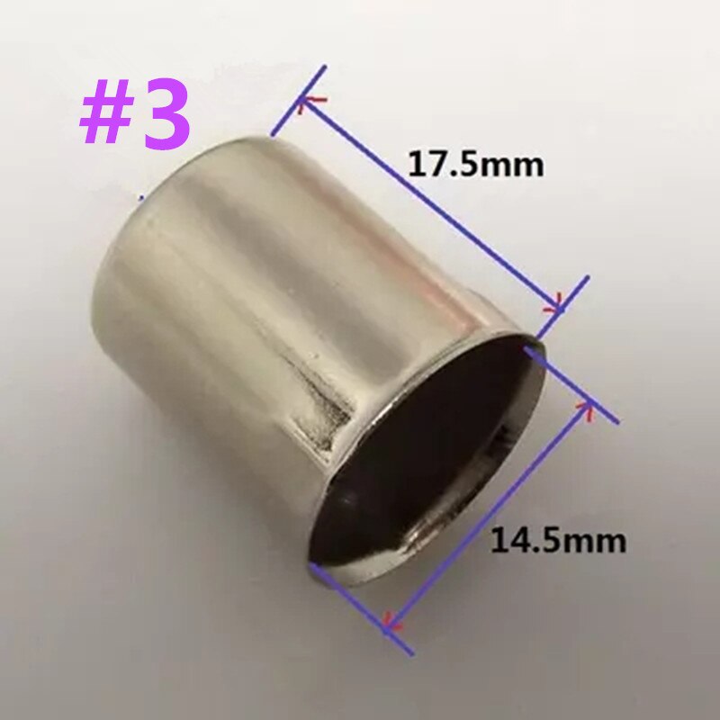 (20 Stuks/partij) Staal Cap Vervanging Magnetron Gat Magnetron Vier Modellen Voor Kiezen