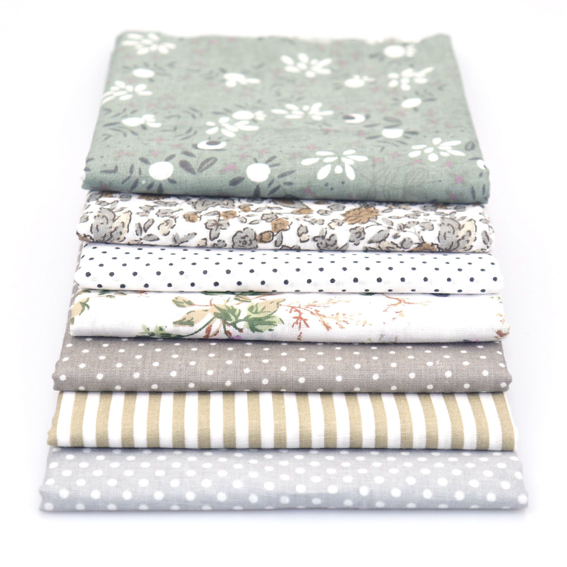 25*25Cm Or 50*50Cm Cotton Fabric Printed Cloth Sewing Quilting Fabrics For Patchwork Needlework DIY Handmade Accessories: Grey / 50cmx50cm