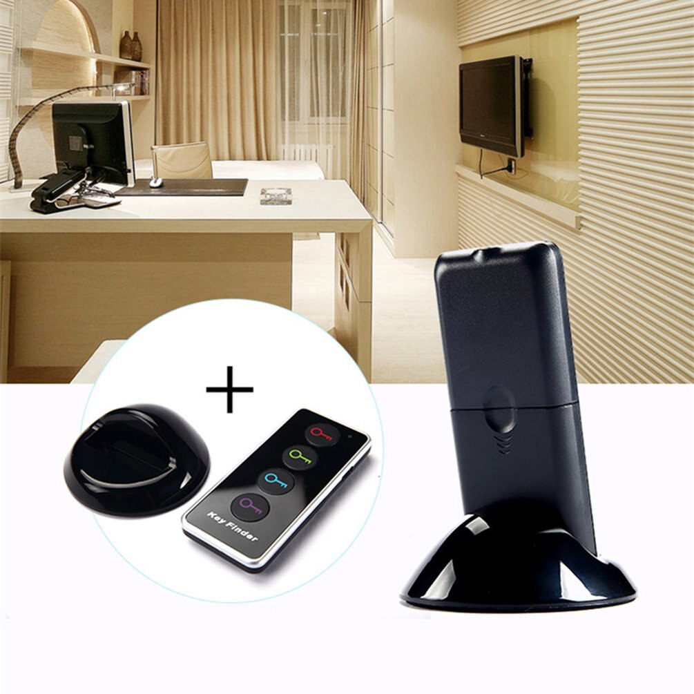 Wireless Key Finder 4 In 1 RF Key Locator Pet Tracker Wallet Tracker Remote Control with Flashlight Function Finder