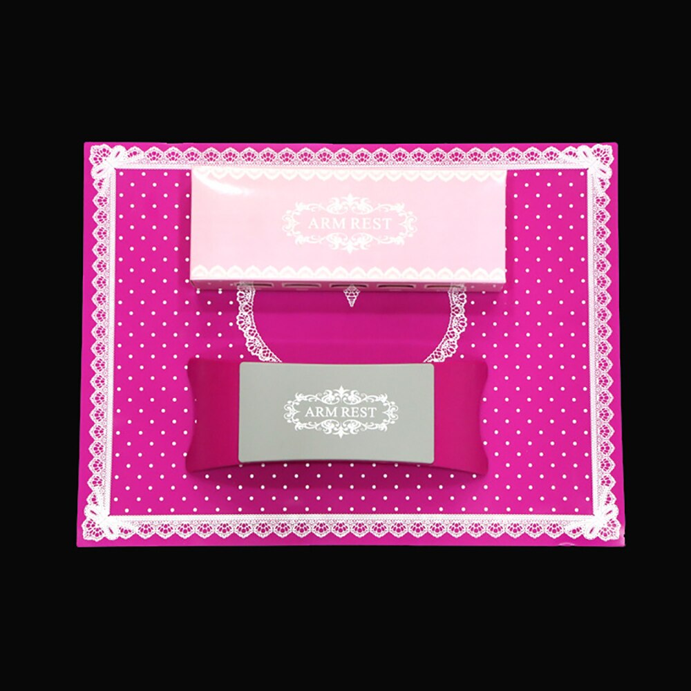 Ensemble d'oreiller de main d'ongle de Silicone de Style avec la trousse à outils antidérapante d'art d'ongle de coussin d'ongle pour la manucure