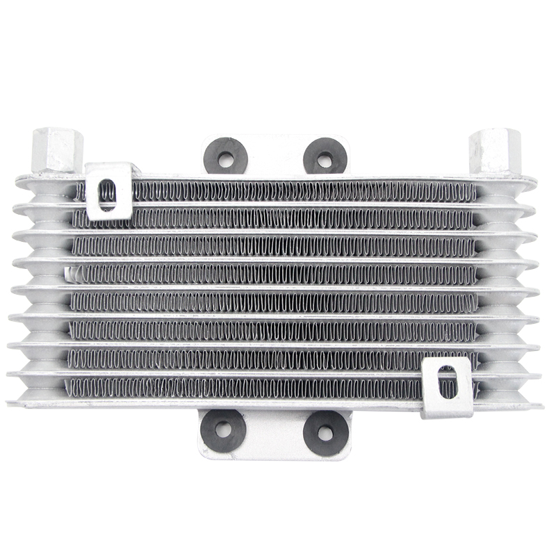 Radiador enfriador de aceite para motocicleta, motor de refrigeración de aluminio de 125ml para moto de cross ATV 125CC-250CC, adaptador enfriador de aceite para motocicleta