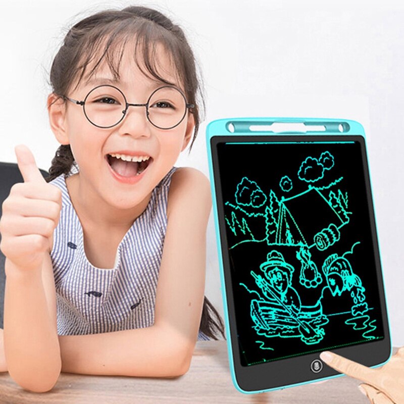 8.5 Inch Kleurrijke Lcd Schrijfblad Met Stick Lock Functie Tekentafel En Schrijfbord Voor Kinderen & Volwassenen
