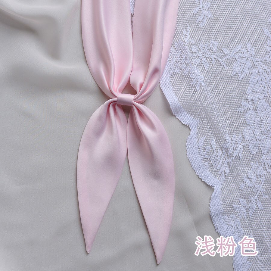 Pure color goldfish knot bow tie sailor suit collar flower JK Japanese uniform Kanto brocade college style: 5